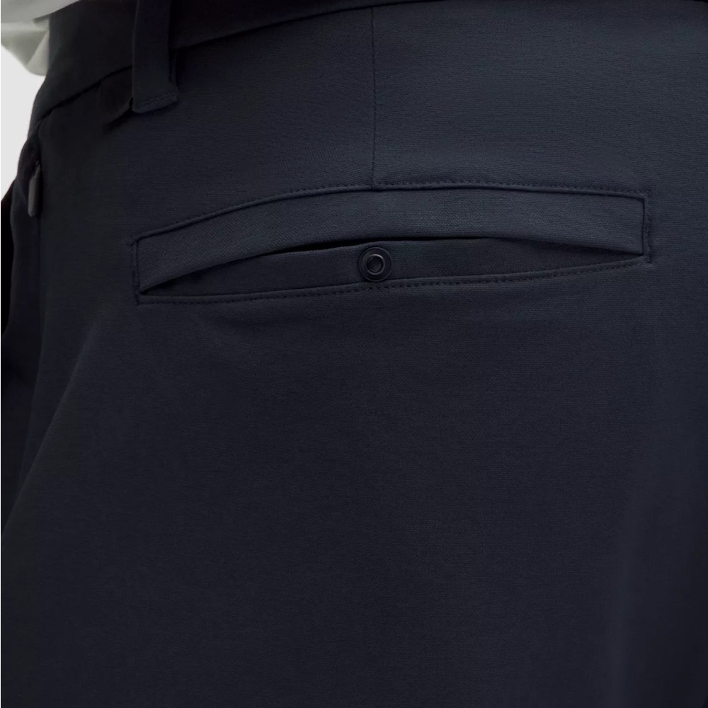 Lululemon Men’s ABC Slim Stretch Cotton Versatwill Trouser Chino Navy Blue Pants - Picture 6 of 16